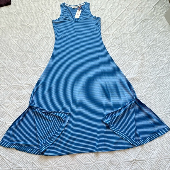 Vineyard Vines V-Neck Striped Maxi Dress Size S - Picture 8 of 12